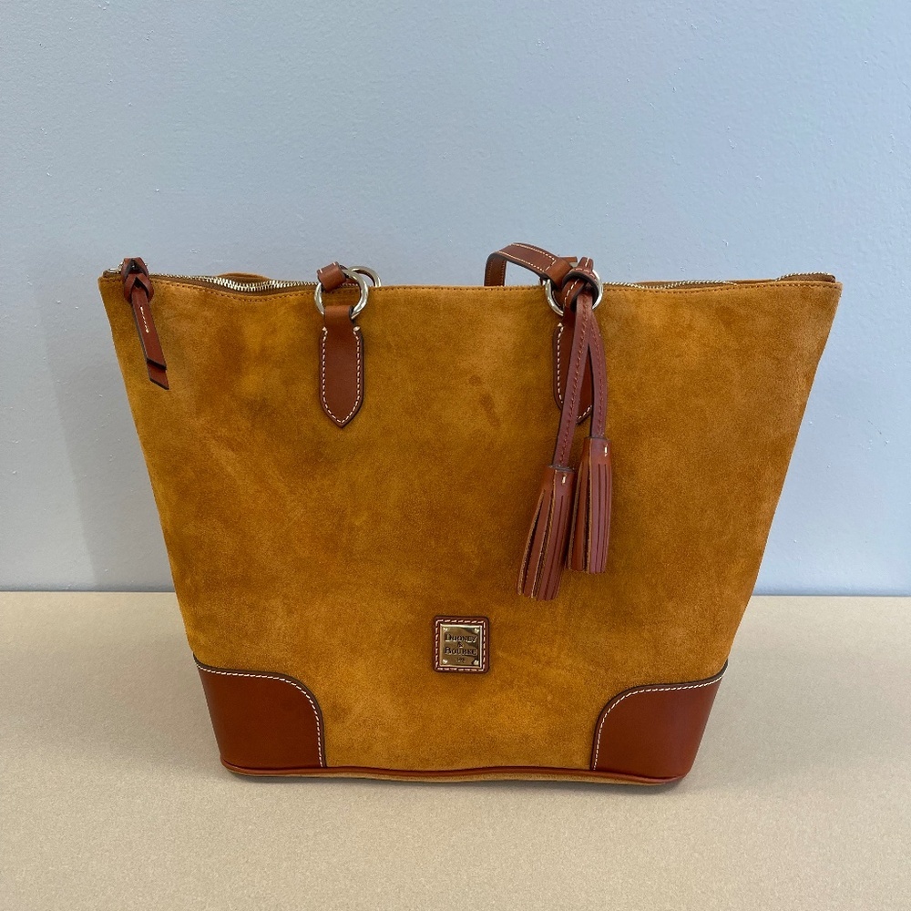 Dooney & Bourke Tan and Brown Tote